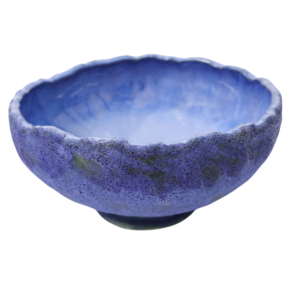 Blue Black Bowl