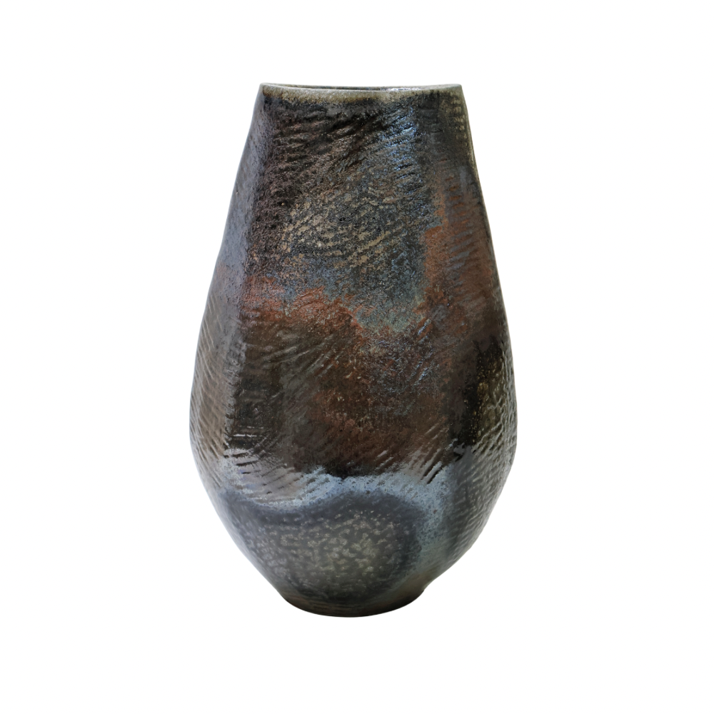 Tall Shield Vase