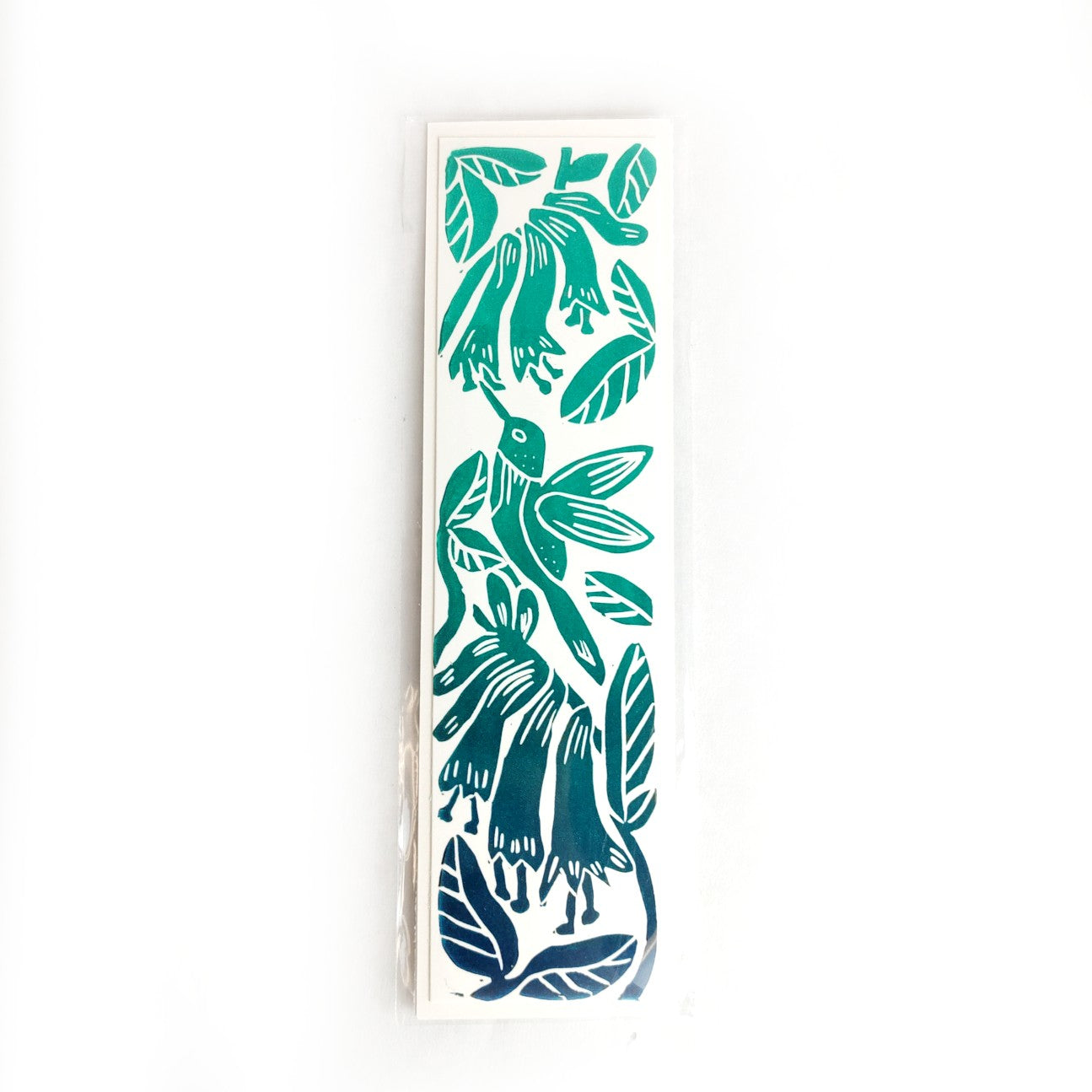 Block Printed Bookmark