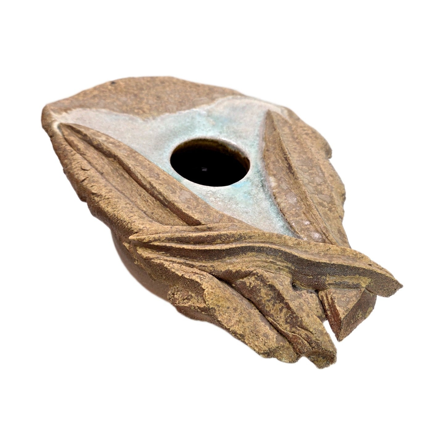 Small Slab Top Vase