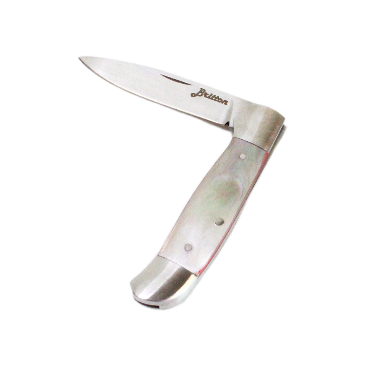Gents II White Mother of Pearl Knife