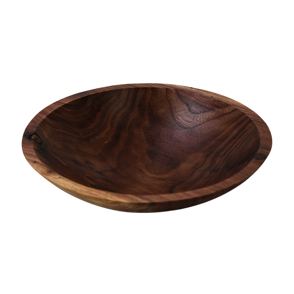 Small Round Bowl - Walnut