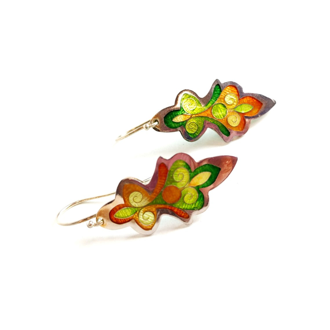 Yellow & Green Artemis Earrings