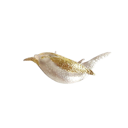 Carolina Wren Pin/Pendant