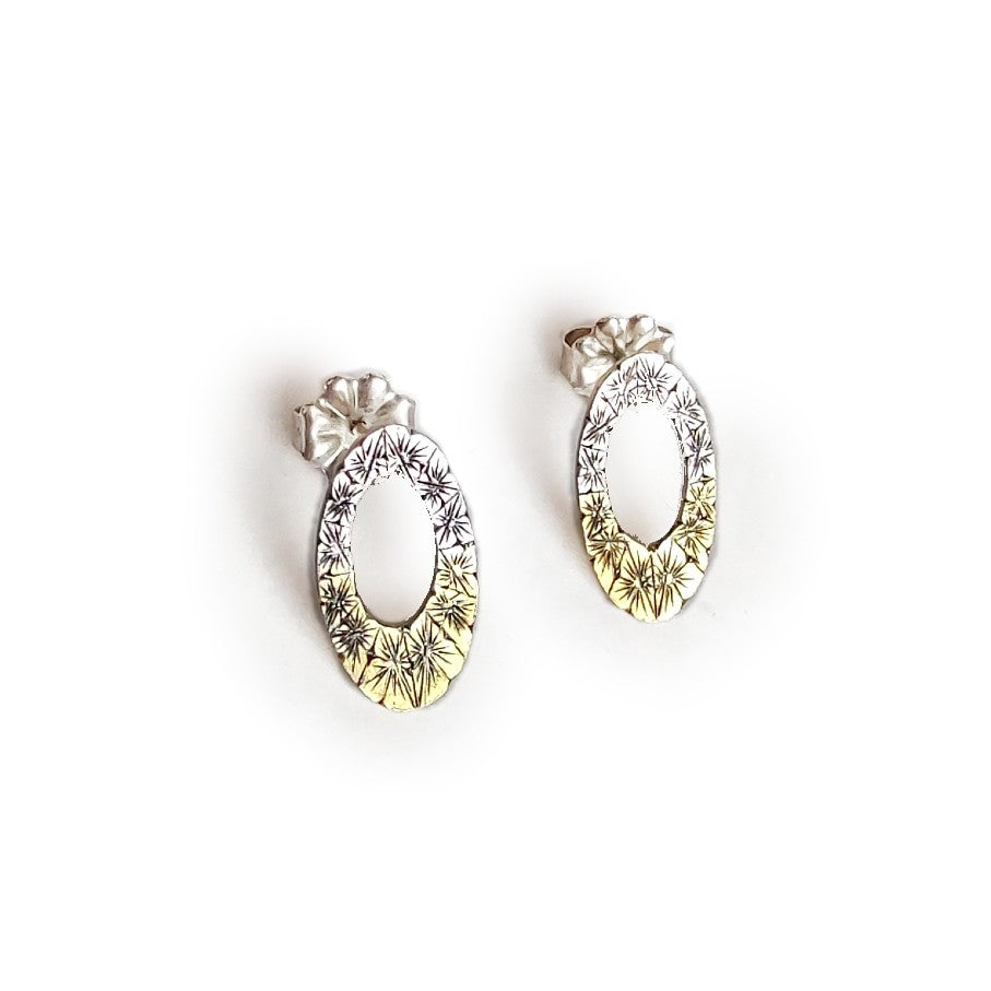 Oval Dogwood Earrings