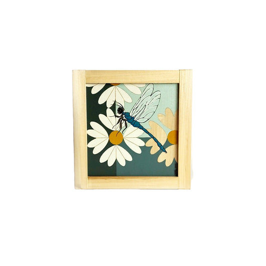 Dragonfly Flower-Aqua