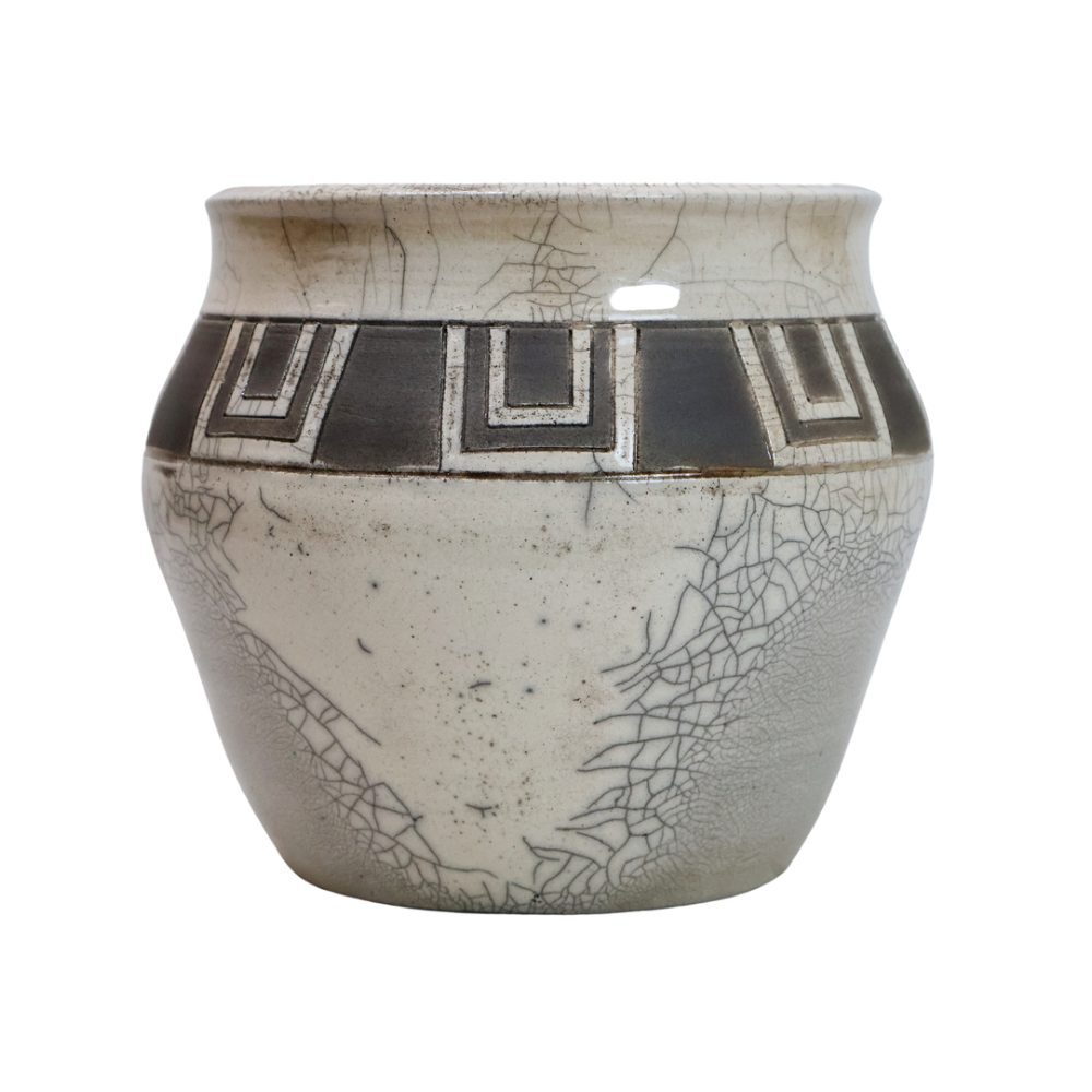 Large White Vessel