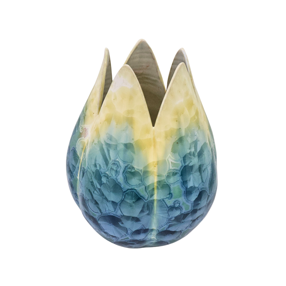 Sea Green Bloom Vase