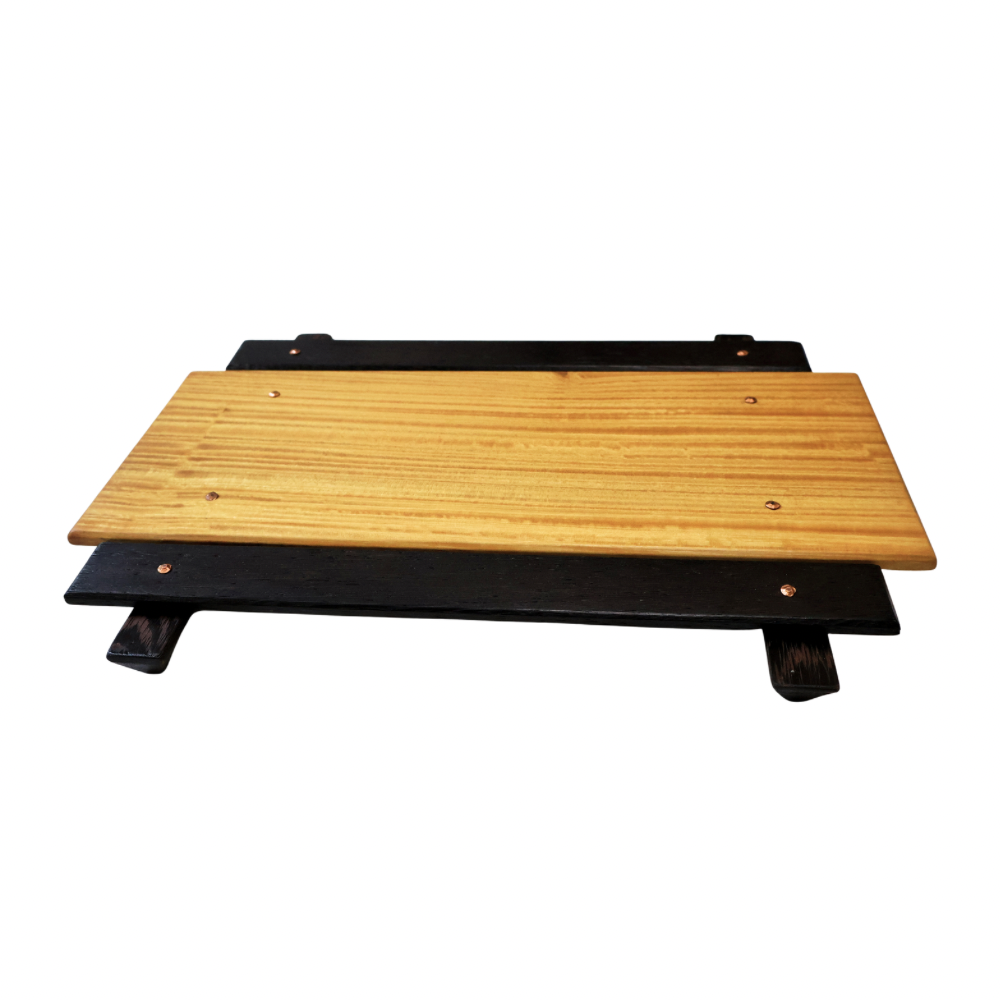 Tray. Satinwood/Wenge