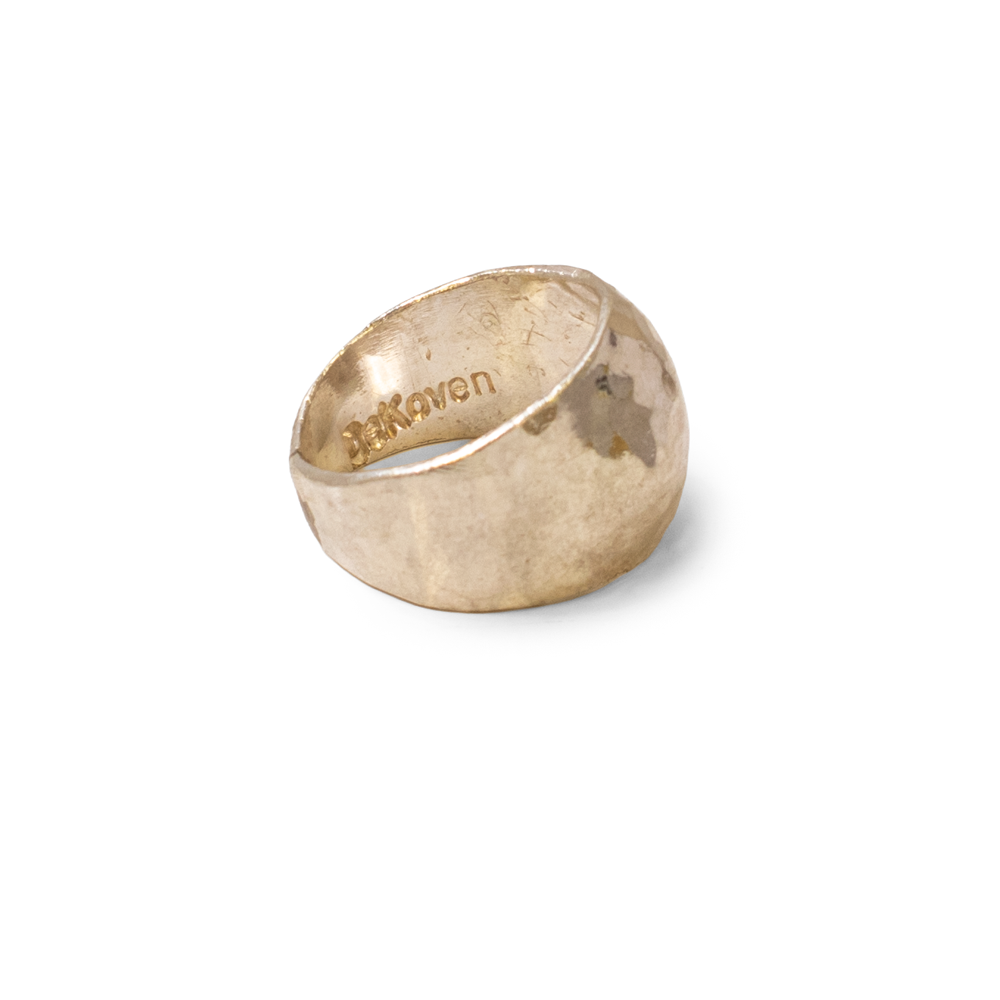 Domed Reflection Ring