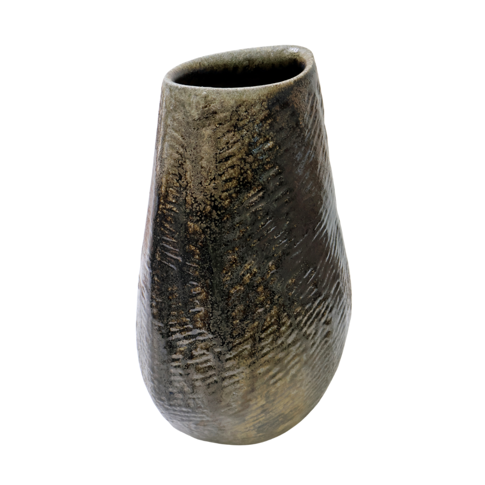 Tall Shield Vase