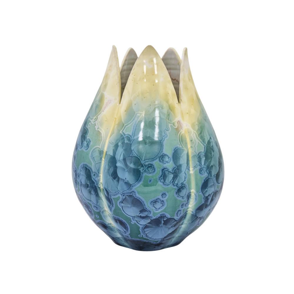 Sea Green Bloom Vase