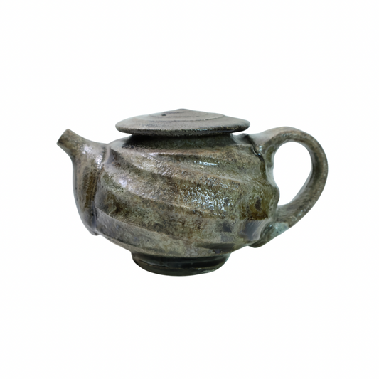 Black & Green Teapot