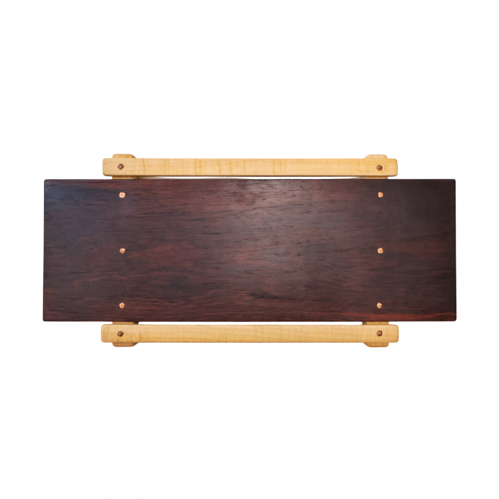Tray. Padauk/Maple