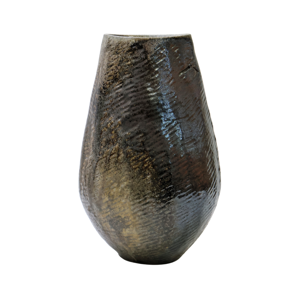 Tall Shield Vase
