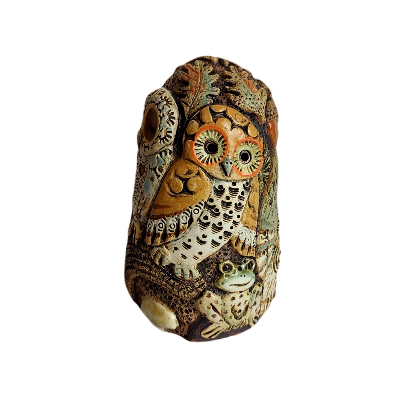 Owl Parliament. Acorn & Frog