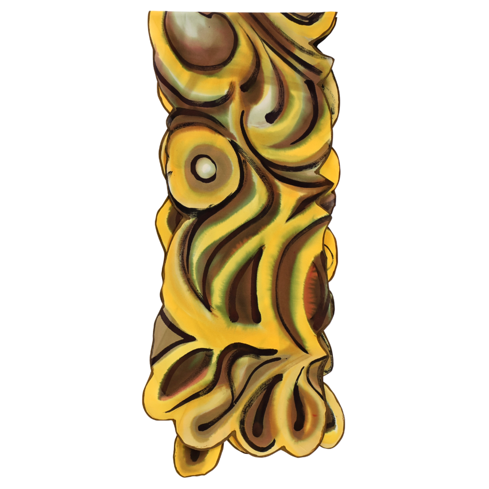 "Gold Drops". Cling Scarf