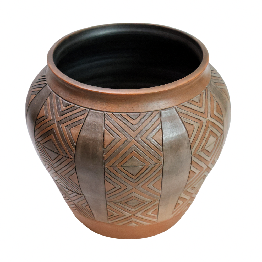 Chevron Vase/Planter