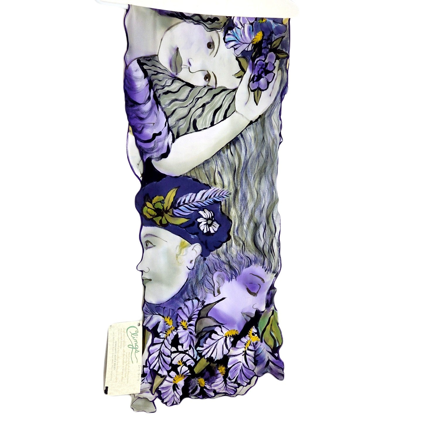 Iris Girls Silk Scarf