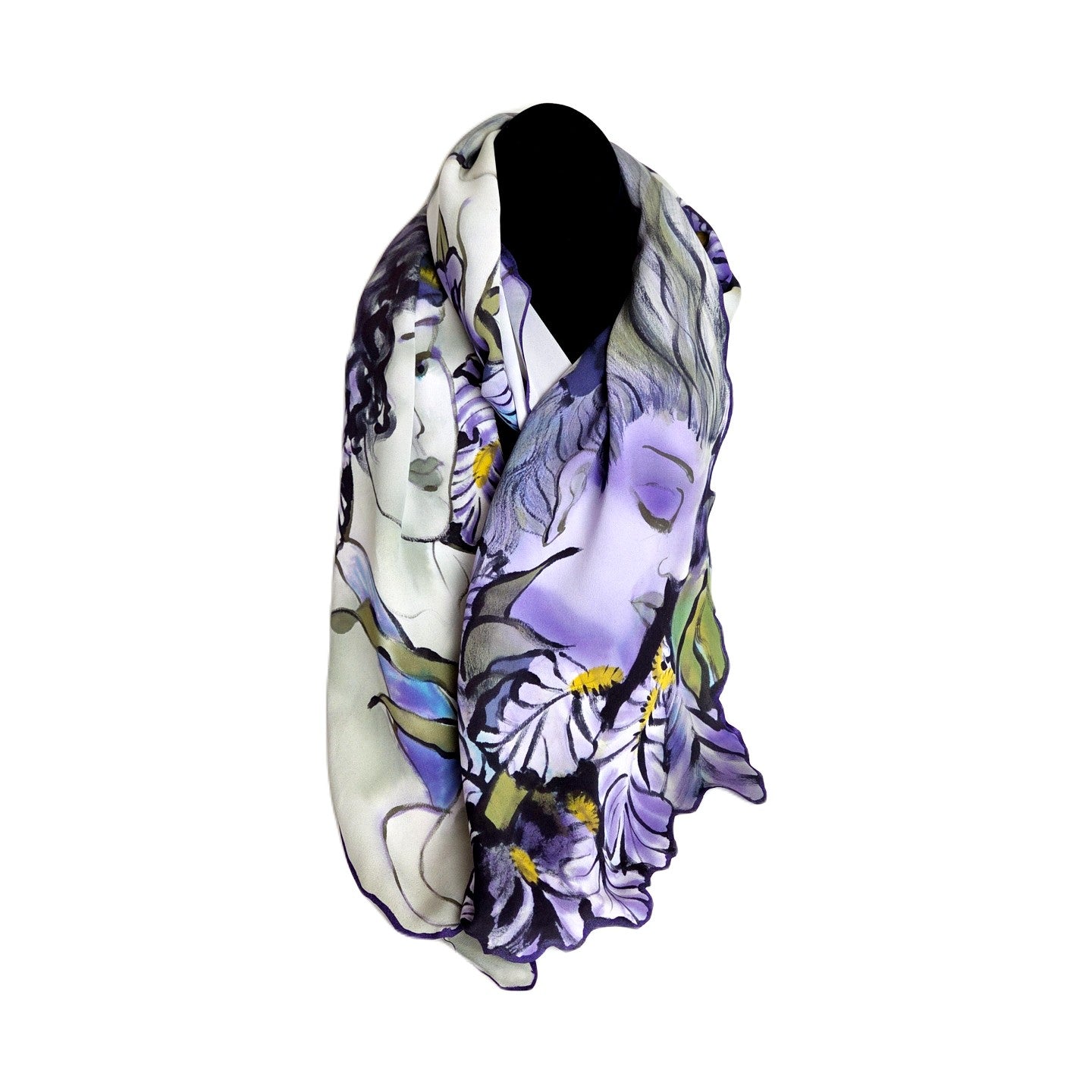 Iris Girls Silk Scarf