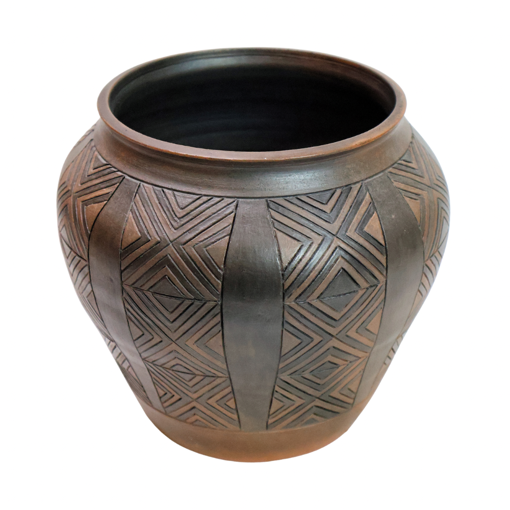 Chevron Vase/Planter