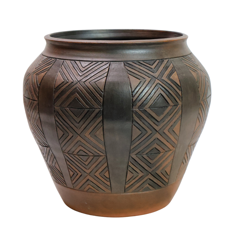 Chevron Vase/Planter