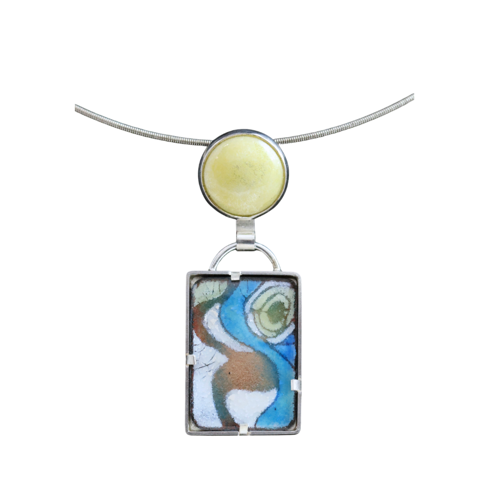 Enamel Necklace