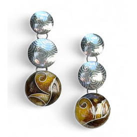 Brown Earrings