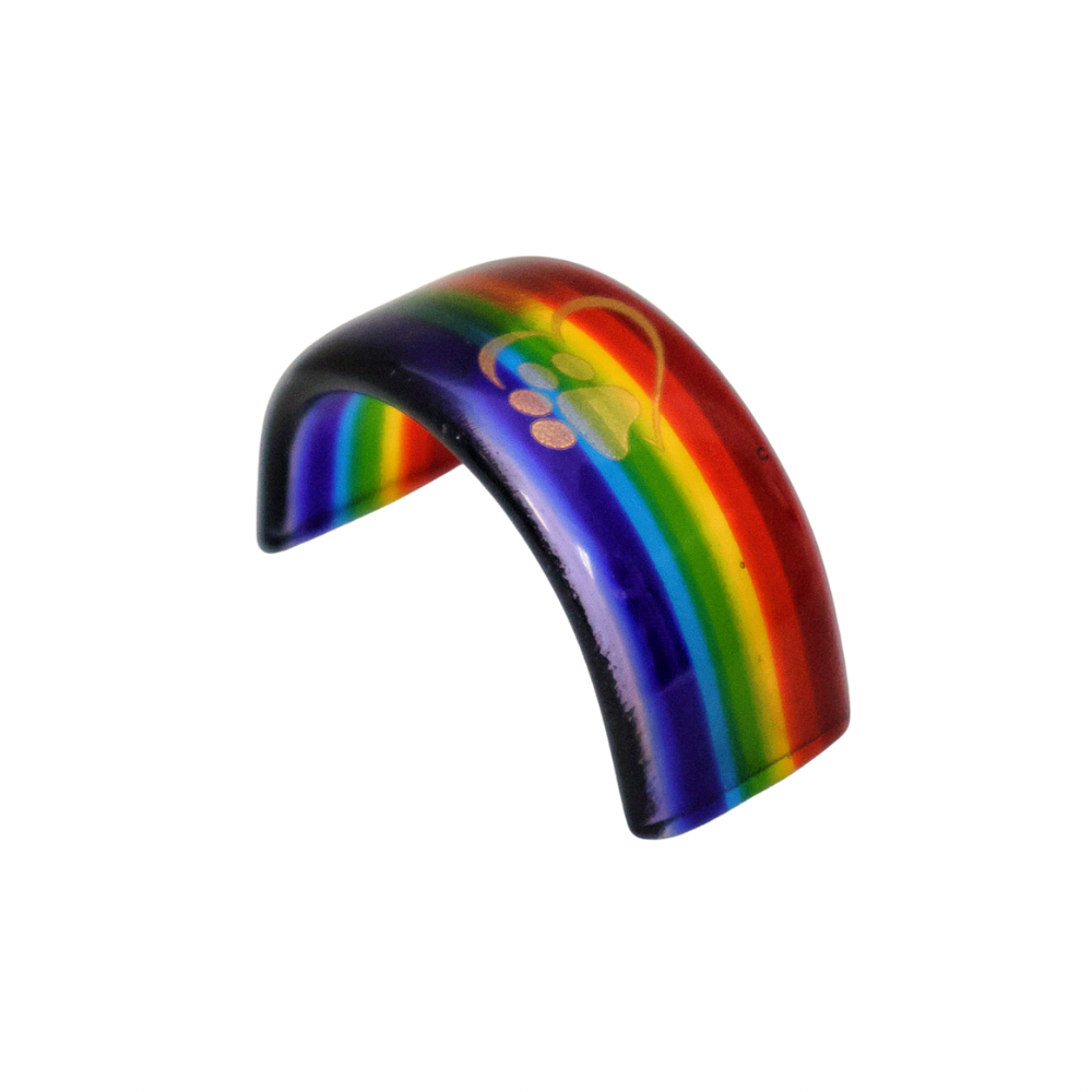 Thin Rainbow Bridge w/paw