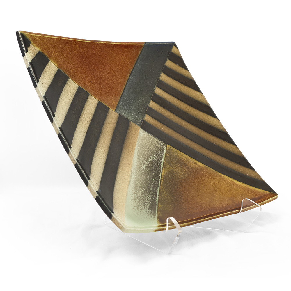 Wall Platter Brw/Blk