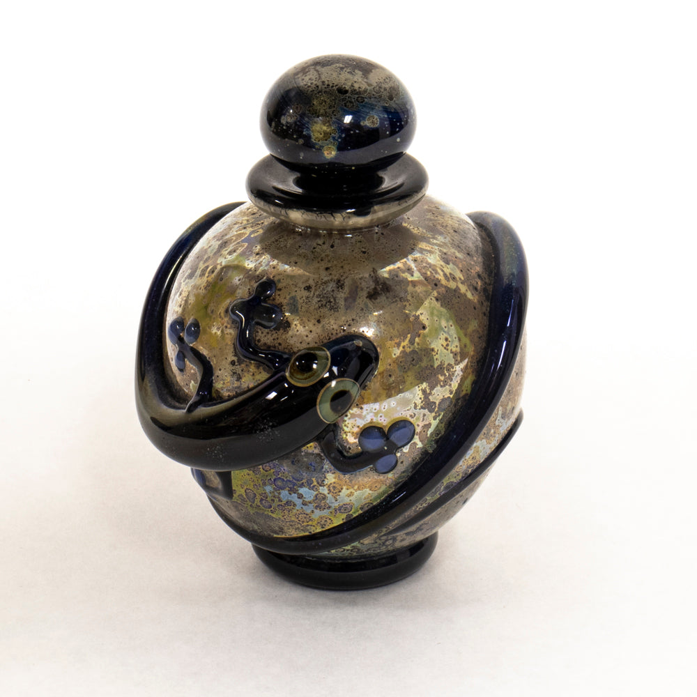 Lizard Bottle with Stopper #1190