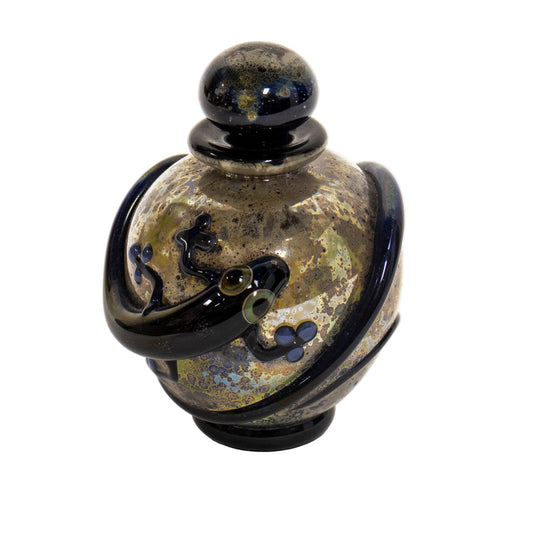 Lizard Bottle with Stopper #1190