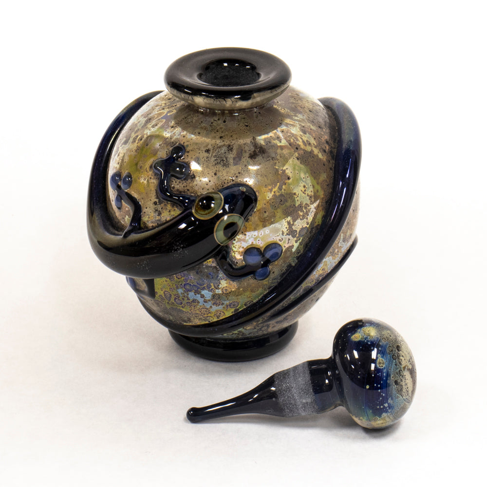 Lizard Bottle with Stopper #1190