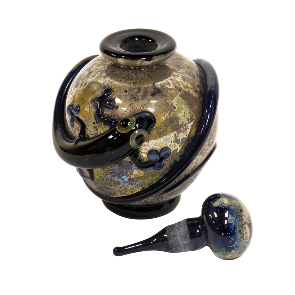 Lizard Bottle with Stopper #1190