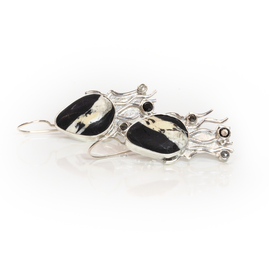 Entering the Matrix Earrings