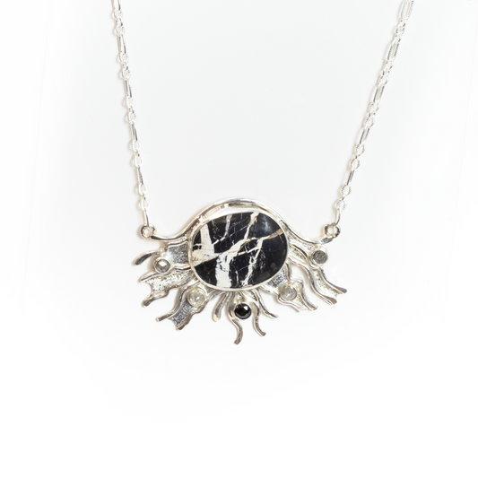 Falling into the Matrix Necklace