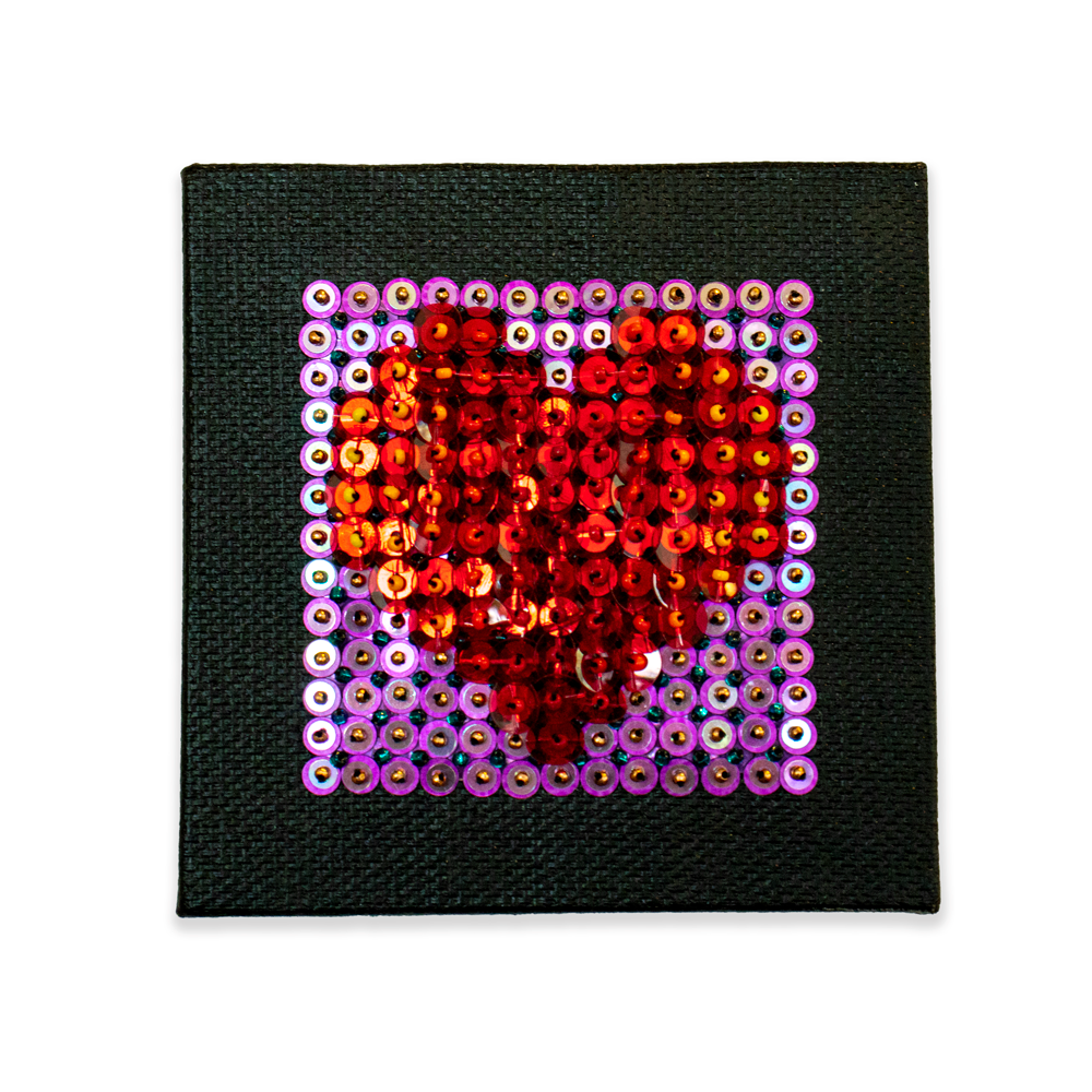 Sequin Heart
