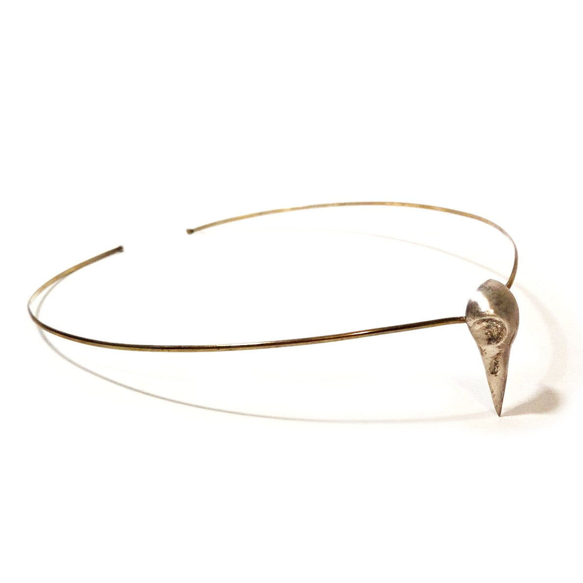 Crow Skull Diadem (Brass/Sil)