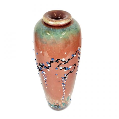 Tan Wisteria Vase I