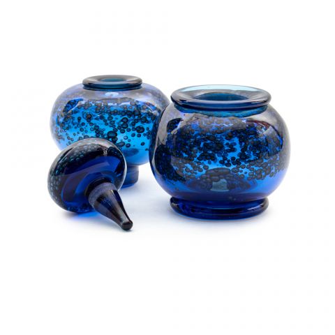 Blue 3 Tier Bottle