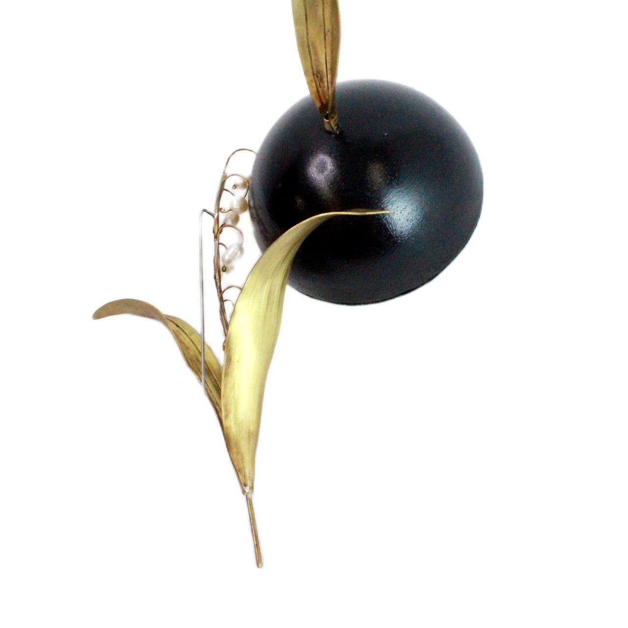 Lily of the V. Brooch/Sculpture