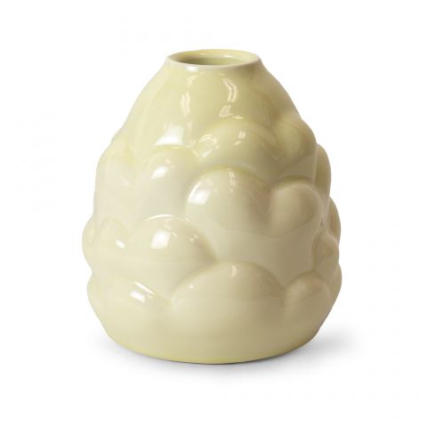 Vase - Yellow Cloud Altered