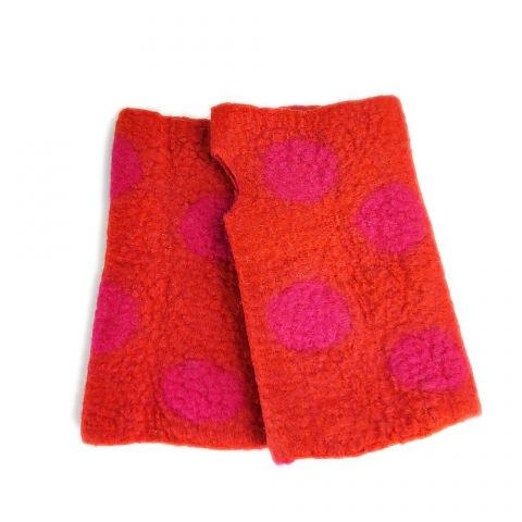 Polka Dot Mittens