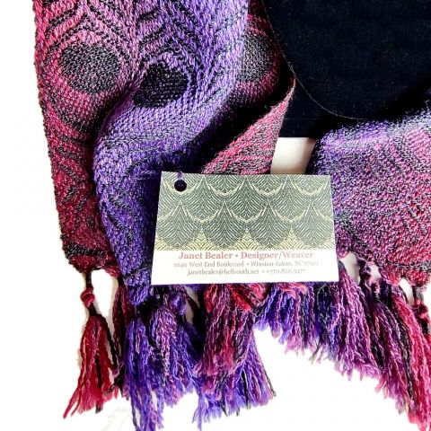 Silk/Merino Tassels-Purple