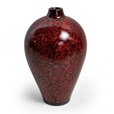 Red Laminated Vessel 279