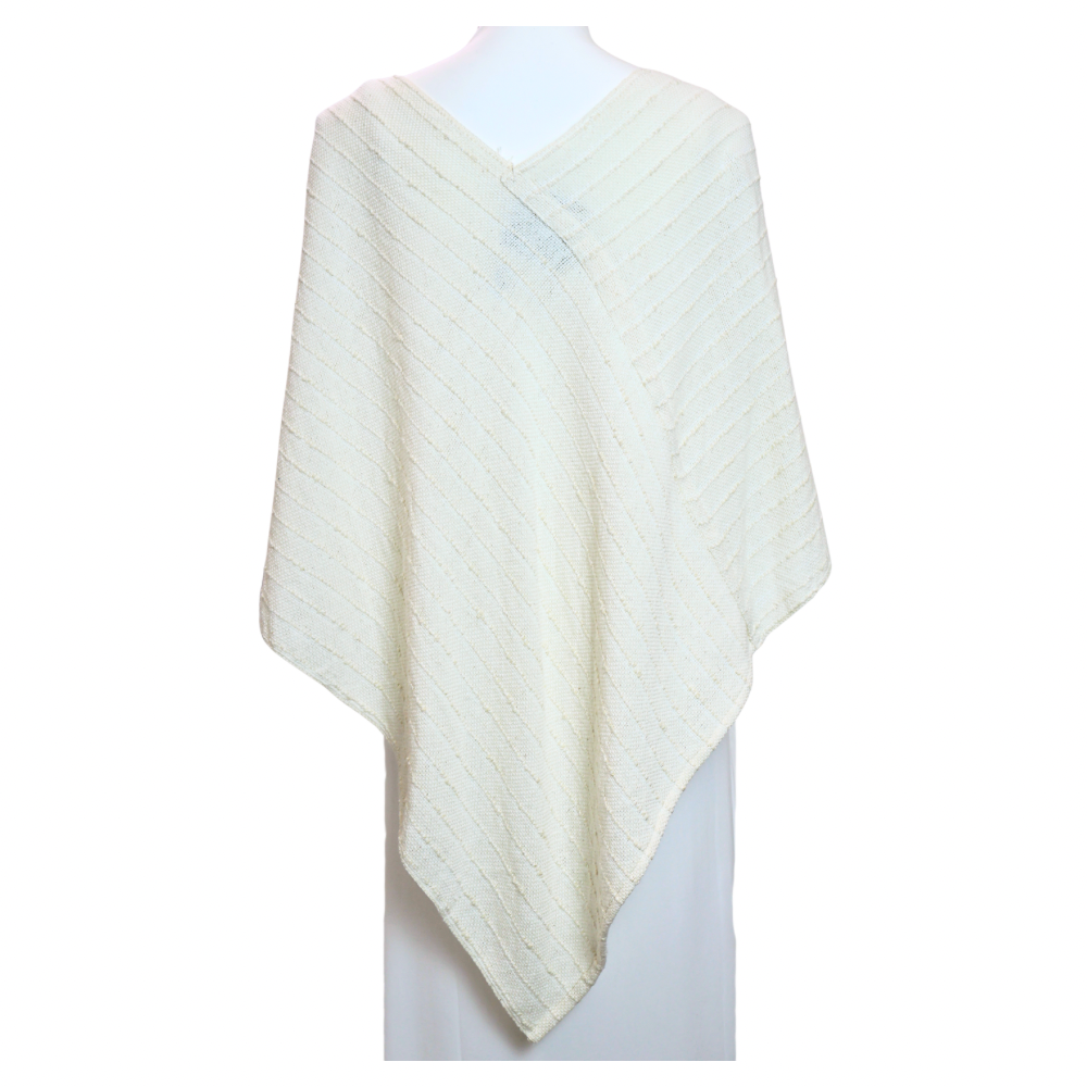 Ecru Twist Shawl