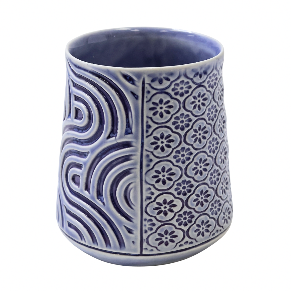 Patterned Cups - Solid Color