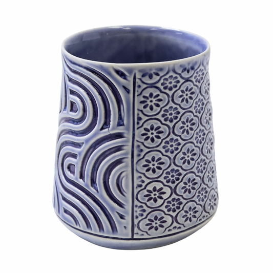 Patterned Cups - Solid Color