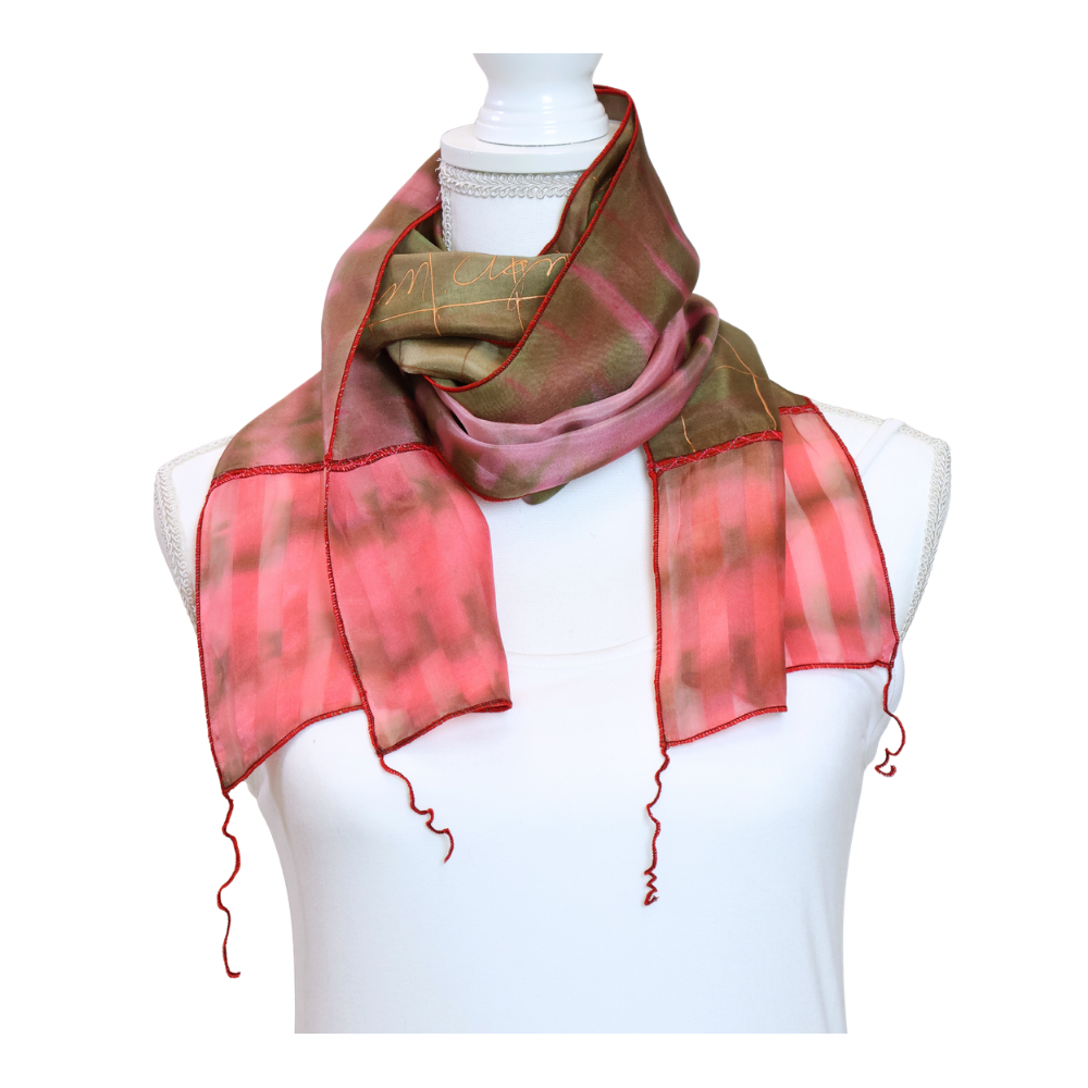 Geo-Grid Scarf
