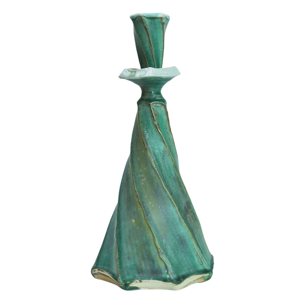 Candlestick Pair - Turquoise
